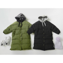 [마르디엠버] 가벼고 편안하게 입을 수 있는 데일리 룩 피치스 벤치 롱 패딩 대박 할인!!