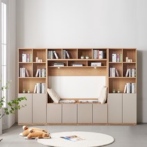 칸느 3200 월플렉스 시스템 오픈형 수납 거실장 BSC312C, 화이트