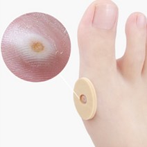 고탄력재질 티눈보호패드15개입 발바닥 티눈 밴드 종자골염, 계단형15p