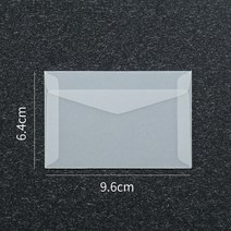 50 개/몫 빈 반투명 봉투 초대장 엽서 유럽 선물 상자 메시지 카드 결혼식 비즈니스 편지, 01 50pcs 9.6x6.4cm