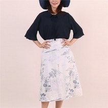 쉬폰 리본 블라우스 2085886S 빅사이즈 여성