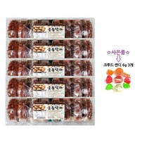 정우식품 궁중약과 300g 5개 + 사은품 크루드사탕 6g 3개