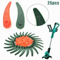 예초기 제초기 Bosch ART 26-18Li 23-18 Li 용 최신 ABS 플라스틱 트리머 교체 블레이드 무선 잔디 Dura, 한개옵션0