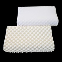 태국 직수입 천연 라텍스베개 대형 굴곡지압 베개 _[230308EA], 본상품선택