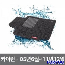 ForU594 차량 발매트 자동차 바닥 카매트 코일 매트 카이런 자동차깔판 차박용매트, 브라운