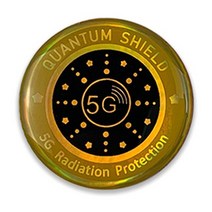 전자파 전자파차단 전자파차단스티커 보호필름 5g 휴대 전화 방사선 보호 스티커 emr 차단기 스티커 라운드 pc 노트북 태블릿에 대한 방사선 방지 전화 보호기, 1개