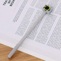 깜찍 사진기 디자인 볼펜 그레이 중설볼펜 필기구, 없음