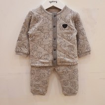 아가방 겨울이월~! *복실곰에어웜오픈내의* 무형광 가을부터 봄까지 편한 실내&외출복~! #한정상품#