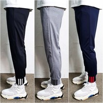코코로맨틱 밑단 라인 남자 명품 트레이닝 바지 조거 팬츠