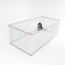 독톡 강아지 울타리 애견 펜스 ABS 높이 600mm 12PCS, 코코아밀크, 코코아밀크