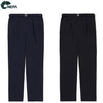 네파 NEPA 송파점 남성용 2컬러 가을 심플한 외관의 기본형 스타일로 아웃도어는 물론 일상복으로도 활용도가 높은 바시코 원턱 에코 등산 팬츠 7H51641SP
