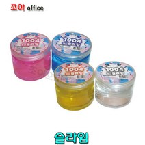 토이파크 만들기재료 천사 슬라임 4개입 촉감놀이 액체괴물 KC인증상품