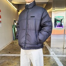 일이오 남녀공용 웰론 오버 숏 패딩