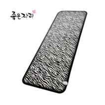 따뜻한 극세사 소파 방석 1인용 2인용 3인용 사무실 침대 온열 매트, 50X140, 지브라 3인용