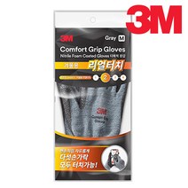 3M 리얼터치2단계 기모터치장갑 기능성장갑, M, 1개