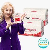 참앤들황토농원 맛있는 산수유즙 건강주스 2박스(80mlx60포), 맛있는 산수유즙 2박스 (60포)