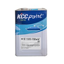 KCC 페인트 LT313 코라멜에나멜 : 중방식 에나멜 상도 선박 엔진 철재 철골 H빔 난연 18L 4L 회색 컴퓨터조색, PM0021
