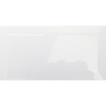 타일닷컴 100x200 직사각 컬러 타일, 15. 면취 유광 화이트