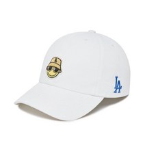 [백화점매장 정품출고] 엠엘비 야구모자 볼캡MLB 스마일 언스트럭쳐 볼캡(3ACPN013N-07WHS)