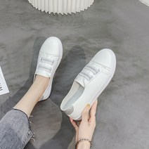 명브띠 밴딩 벨크로 데일리 단화 스니커즈