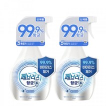 페브리즈 항균 플러스 깨끗한향 370ml 2개