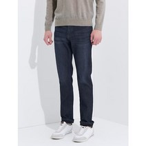 갤럭시 라이프스타일 갤럭시 라이프스타일 REGULAR FIT 네이비 스트레치 본딩 데님 팬츠 (GC1X21M10R)