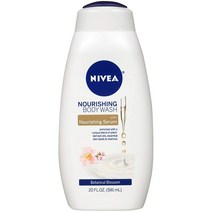 Nivea 니베아 너리싱 바디 워시 보태니컬 블라썸 20 Fl oz 237673, 20 Fl Oz (Pack of 1)