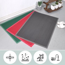 탁월한 배수 수영장복도 논슬립 바닥매트 60x90 입구발판 실외 가게 업소용, 레드