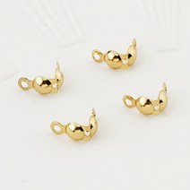 올챙이캡 100p 비즈공예 목걸이 마스크 스트랩 1개, 실버(100p), 실버(100p)