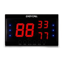 이지콜 호출벨 + 수신기 세트 (번호표 공짜) 레드, 23) EY-2003 모니터 + 호출벨 레드 15개