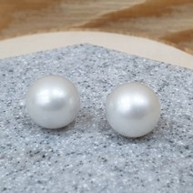 14k 12미리 해수진주귀걸이 남양 귀찌 혼주 한복