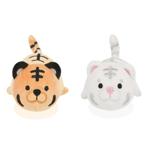 말랑말랑 모찌모찌 귀염뽀짝 애착인형 뱃살 꾹꾹 한손에 쏙 어흥 호랭이 스트레스볼, 백호