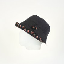 제이제이나인 겨울 패딩 여성 벙거지 모자