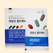 하루 한포 영양제 멀티팩 올인원 여성 남성 성인 데일리 종합 비타민 한팩영양제 멀티팩4 노인 비타민 80대 할머니, 30포x3박스