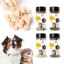 리브위브 펫푸드 더 네츄럴칩 동결건조 간식트릿 (1.닭고기 50g), 단품