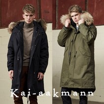 [카이아크만]남) 구스다운 라쿤 야상(FKMWCUW101P)