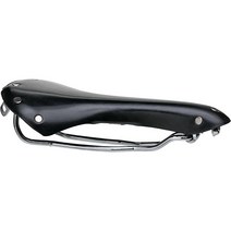 Brooks England B15 제비 안장 블랙-크롬 스틸 원 사이즈 298980