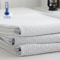 쿨링 냉감패드 시원한여름 침대패드 고정밴드EK 3컬러, 02.블루