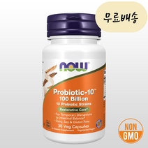 나우푸드 프로바이오틱스 1000억 30개, 1개