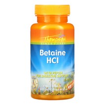 톰슨 베타인 펩신 Betaine HCL 90정, 기본