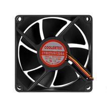 쿨러텍 CT-8025VH12DBA-3P 시스템쿨러, 1개, 선택하세요