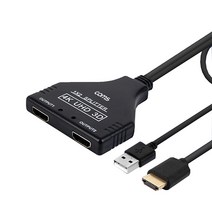 IF852 삼성노트북 모니터 2대연결/HDMI 분배기 2:1