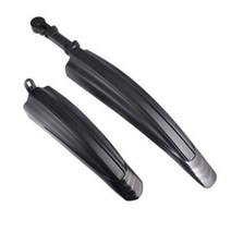 자전거 라이딩 물받이 바이크 물흙받이 머드가드 진흙가드 앞뒤 2P, 블랙, 2개