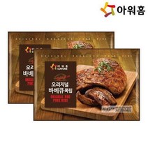 아워홈 오리지널 바베큐 폭립 450g x 2개Ku, 상세페이지 참조