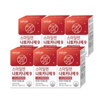 스마일렌 나토키나제 9 30정X6통 나토균배양분말, 단일속성