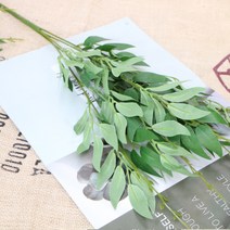 버드나무가지 올리브잎 조화 도매, 01_그린