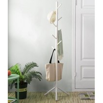 비카 비치나무 스탠드옷걸이/행거/이케아/모자걸이/스탠딩/원목행거/코트걸이, 내추럴