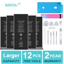 배터리 고용량 전화 iphone 호환5S 5 6S 6 7 8 Plus X SE SE2 XR XS 11 12 13 Mini Pro Max 교체 용 4 4S 도구, [15] For iphone 호환XS