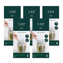 메세지 티필터 소형 80매입X5팩 II 티백 인퓨저 스트레이너, 5개