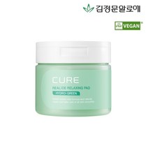 [김정문알로에] 큐어 피토그린 릴렉싱 토너패드 60매, 1개